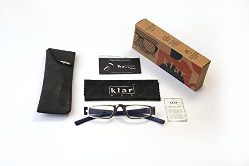 klar Eye Premium Classic Reading Glasses For Men and Women Mobile and Computer reading glasses Anti Reflection Scratch resistant reading glasses Powers from +0.75 to +3.50 k-4012(Blue, 2.25) 4