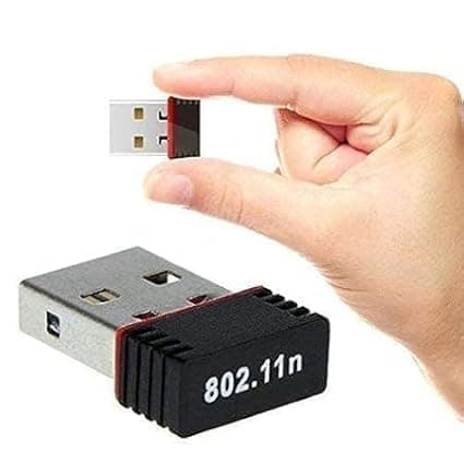 New Mini Wireless USB WiFi Adapter - 150-Mbps Device Adapter Dongle for PC/Computer Dekstop - Receiver 450-Mbps - 2.4Gz - 802.11B - WiFi Network Adapter - 950M Wireless N Mini USB Adapter - Pack of 1