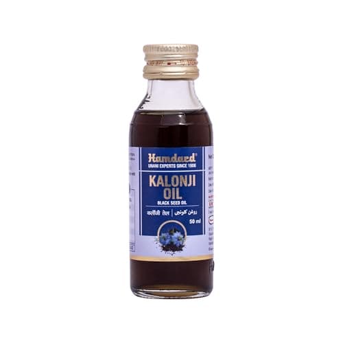 Hamdard Kalonji Oil for Healthy Skin & Hair|Strengthens Hair & Smoothness Skin-(Blackseed Oil)-50ml-Pack of 2 4