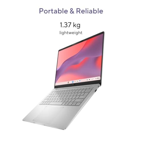 ASUS Chromebook CM1405 (2026), Smartchoice, MediaTek Kompanio 540 Processor, 8GB RAM, 128GB SSD, FHD, 14"(35.5 cm), Chrome OS, Pure Grey, 1.37 Kg, CM1405CM4A-S60033, Thin & Light Laptop 3