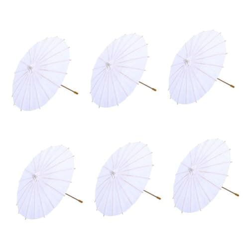 HEAVENGLOW DIY Painting Umbrella White Paper Umbrella for Kindergarten Kids Handicrafts|Kids' Crafts 5
