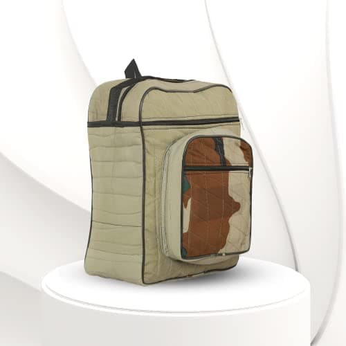 SWATRIC Casual Waterproof Laptop Bag/Backpack for Men, Women, Boys, Girls/Office School College Teens & Students made up of Army upcycled and recycled uniform cloth 5