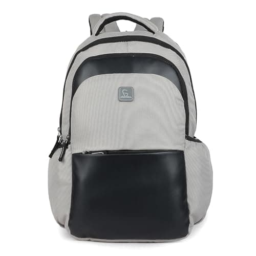 GREENLANDS Shield 1.0 35L Laptop Backpack - Dark Grey| Padded 17" Sleeve, Ergonomic S-Curved Straps, 600D PU Coated Polyester – For Office, Travel & College