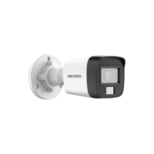HIKVISION 3K (5MP) Bullet Outdoor Security Camera with Color Night Vision, Built-in Audio Mic, Smart Dual Light, Motion Detection, Hybrid 4 in 1 Switchable for TVI/CVI/AHD/CVBS