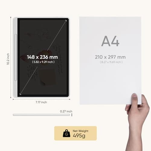 XP-Pen Magic Note Pad 10.95" Digital Note-Taking Tablet, Paper-Like LCD Display, 3-Color Modes, 16K Pressure Stylus (X3 Pro Pencil 2), 6+128GB, Android 14 – for Writing, Reading, PDF Notes & Study 3