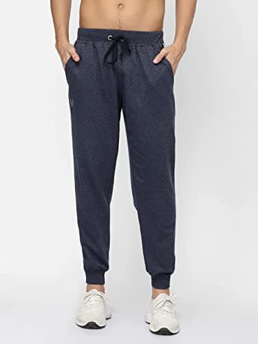 UZARUS Men's Regular Fit Joggers Trackpants (3XL, Navy) 3
