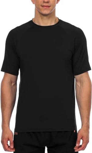 Aqua Holic men's Short Sleeves T-Shirt-UPF50+ Sun Protection Quick Dry T-Shirt for Swimming, Hiking Atheltic Workout Rash Guard- 3XL