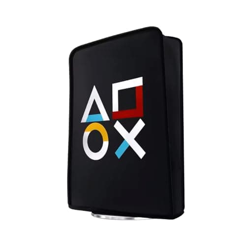 OIVO INDIA Dust Protective Cover Compatible with PS5 Console Accessories Case, Anti Scratch Waterproof Sleeve Compatible for Sony PlayStation 5 Digital & Disc Edition (PS5 Fat Version Only)