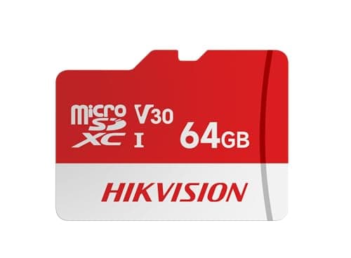 HIKVISION Extreme 64GB microSDXC Memory Card Class 10, V30 | 92MB/s Read, 40MB/s Write Speed | Compitable with Smartphones, Camera, CCTV | Drop Protection | Memory Card | 3 Yrs Warranty.