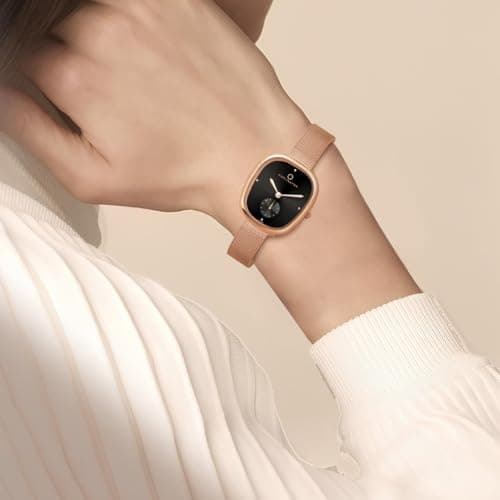 Carlington Iconic 2048 Analog Watches for Women with Premium mesh Strap, Scratch-Resistant Dial, and Water-Resistant Body – Elegant Watches for Women and Girls 5