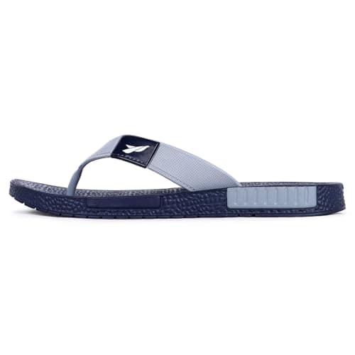 FLITE Men Navy Grey Slippers-10 UK (44 2/3 EU) (FL0330G_NVGY0010) 4