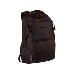 Gear Aspire 3 19"/35L Large Faux Leather Water Resistant Laptop Backpack | Casual Backpack | Daypack | Travel Backpack | College Bag For Men/Women (Brown - Brown)