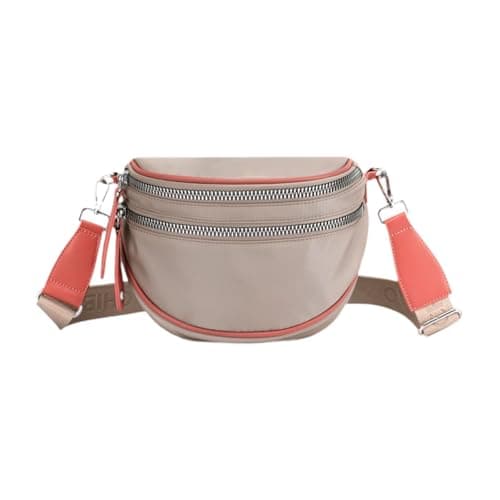 ATORSE Women Shoulder Bag Travel Purse Handbag For Vacation Traveling Party Khaki