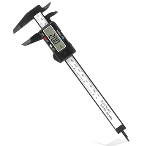 Inditrust (Lite) Digital Caliper, 0-6 inches Caliper with Large LCD Screen, Auto - Off Feature, Inch and Millimeter Conversion Measuring Tool, Perfect for Household/DIY Measurment, etc