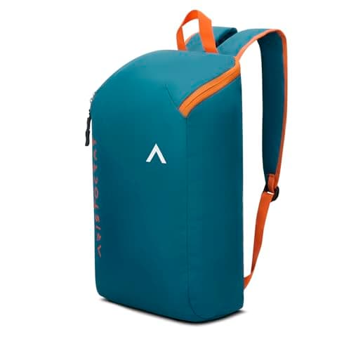 Aristocrat Berry 11L Casual Daypack with Adjustable Shoulder Straps, Lightweight, Durable Premium Polyester Backpack, Single Compartment & Reverse Zipper, For Men & Women, Dark Teal