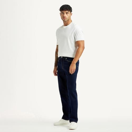 Levi's Men's 541 Dark Indigo Tapered Fit Mid-Rise Jeans 3