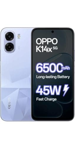OPPO k14x 5g (Ice Blue) (4gb+128gb)