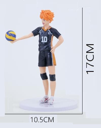 Trunkin Haikyuu Shoyo Hinata Action Figure Ballon Hand 17.5cm PVC Figure Volleyball Anime Model Toy Boy Gift Collectible 5