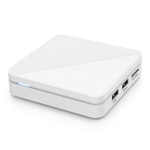 Android Box 4K Ultra HD | Android v10 / v13 | 2GB RAM, 16GB ROM | Dual Band Wi-Fi | Bluetooth Remote | HDMI Smart Streaming Box 3