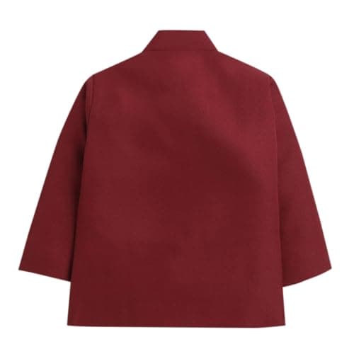 Hopscotch Baby Boys Cotton Blend Formal Set in Maroon Color For Ages (12-24 Months) 2