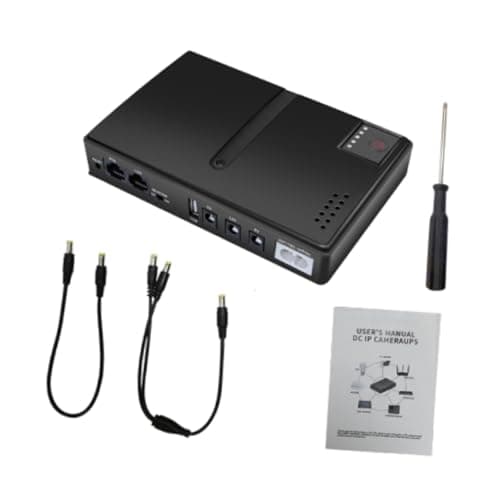 Meadawgs® Mini Ups Portable 5V 9V 12V Uninterrupted Power Supply for Home Camera Phone|Computers/Tablets & Networking | Power Protection, Distribution | Uninterruptible Power Supplies