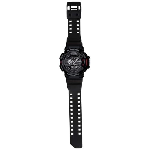 Casio G-Shock GA-400-1BHDR Black & Red Analog-Digital Dial Black Resin Strap Men's Watch Shock and 200M Water Resistant G566 5