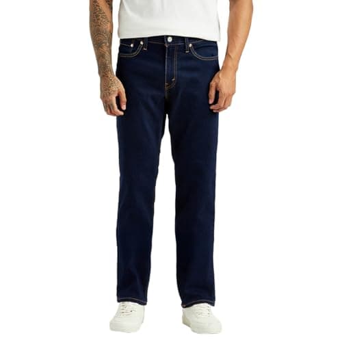 Levi's Men's 541 Dark Indigo Tapered Fit Mid-Rise Jeans