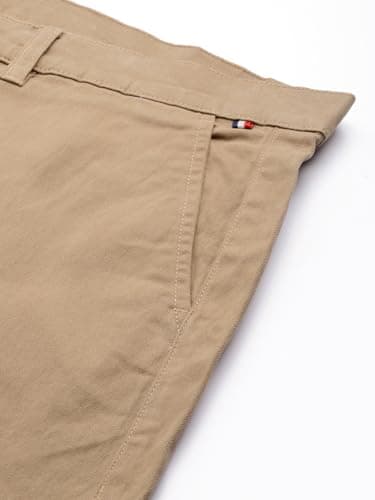 Thomas Scott Men Plus Size Pure Cotton Chinos Trousers(TSB095A_Beige_46) 6