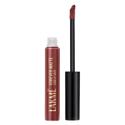 LAKMÉ Forever Matte Liquid Lip Colour, Long-Lasting Liquid Lipstick, Lightweight & Transferproof, Smudgeproof - Nude Dream, 5.6ml