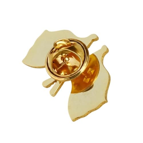 India & Denmark Twin Flag Brass Lapel Pin | Premium Enamel Brooch for Men & Women | National Friendship Badge | Suit, Blazer & Jacket Accessory | Patriotic Gift, Flag Pin for Events & Functions 2
