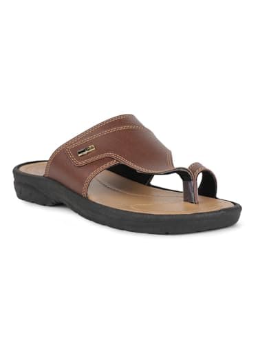 Bata String-Macho-Aw22 Men's Brown Sandals - 8 UK (8714270)