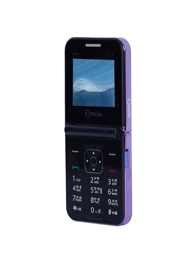 Snexian Latest Rock Z Flip Dual Sim |Keypad Mobile| with 2.4" Display |Flip|Fold| Call & SMS Indicator |Attractive Back Panel|BT Dialer|Voice Changer |Long Lasting Battery|Camera|Feature Phone|Purple 5