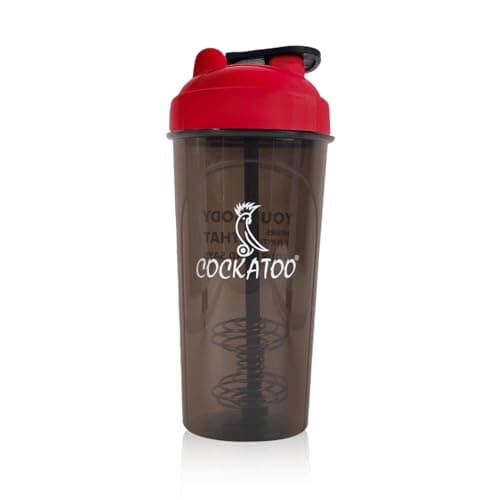 Cockatoo CS-01 Plastic Shaker Bottle (Red, 700 Milliliters)
