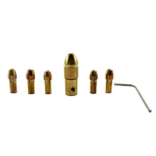 DIY Crafts Pack of 1 Set, DIY Crafts Drill Chuck Collet Bits Rotary with Screw Sci (Pack of 1 Set, DIY Crafts)