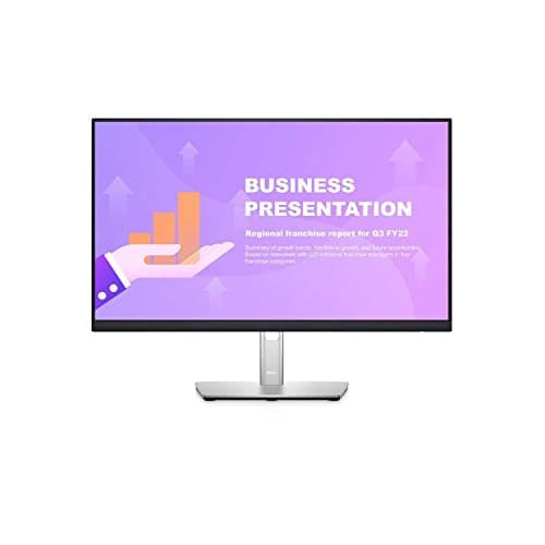 Dell 24" (60.96 cm) FHD Monitor 1920 x 1080 Pixels at 60 Hz|IPS Panel|Anti-Glare|Built-in Devices: USB-C Hub|Brightness: 250 cd/m²|16.7 Million Colours|P2422HE-Black