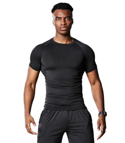 Aqua Holic Mens 2Way Strecheble Short and half Sleeve Compression T-shirt for Swimming, Gym, Running and All Sports(3Xl) 4