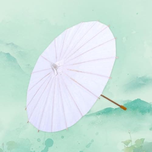 HEAVENGLOW DIY Painting Umbrella White Paper Umbrella for Kindergarten Kids Handicrafts|Kids' Crafts 3