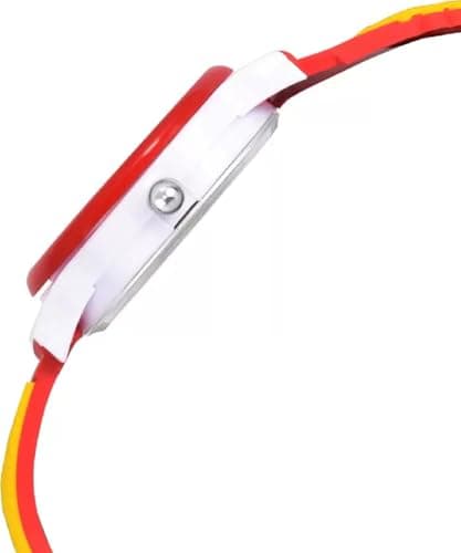 SELLORIA Silicone White Dial Cartoon Watch Series Analogue Kids Watch (Red, Red, Rubber) 3
