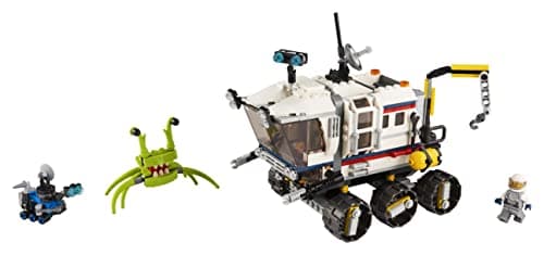 LEGO 31107 Creator 3in1 Space Rover Explorer, Base and Shuttle Flyer Building Set, Spaceship Construction Toy for Kids (Multicolor) (510 Pieces) 4