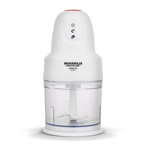 Maharaja Whiteline Frisco 800Ml Electric Chopper, 250W- Ec-102 (White), 2 Year Warranty - 250 Watts
