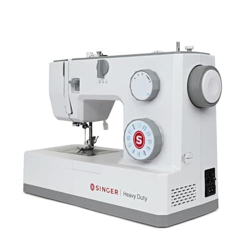 SINGER HD 4323 Sewing Machine | 23 Built-In Stitches | 58 Stitch Functions | BLDC Motor | 1-Step Buttonhole | Adjustable Width (6mm) & Length | LED Light | Automatic Bobbin Winding | Easy Stitch Dial 2