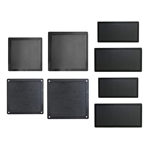 BNF® 3xPVC Magnetic Cooling Fan Dust Filter Cover for Computer PC 12x12cm| Computer Components & Parts |Fan Grills & Filters|1 Piece Magnetic Cooling Fan Dust Filter(3 Pack) 5