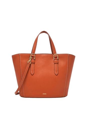 Fossil Women Tessa Red Tote Bag SHB3170619