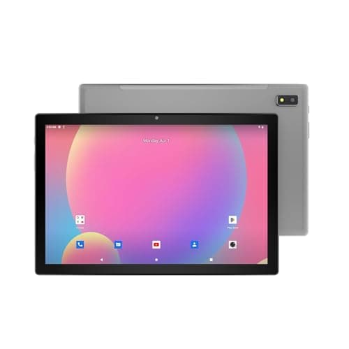 DOMO Slate SLP9 OS12 T310 10.1-Inch IPS LCD, 4G Tablet PC, 4GB RAM, 64GB ROM, Bluetooth, Storage, Android 12, 1TB Expandable, Dual SIM, GPS (Grey)