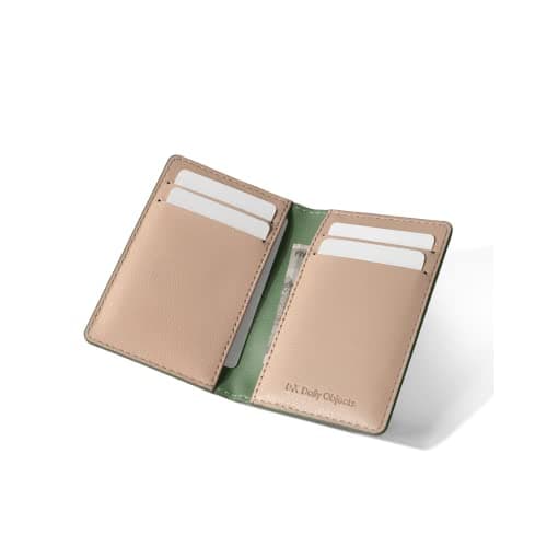DailyObjects Hunter Green Log Bi-Fold Wallet | Compact and Travel Friendly Structure | Durable, Contemporary, and Sophisticated | Premium Pebbled Leather | Manufactured in India | for Men 5