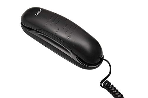Beetel B26 Slim Corded Landline Phone,Ringer Volume Control,Wall/Desk Mountable,Ringer On/Off Switch,Clear Call Quality,Compact Design,Tone Pulse/Flash/Redial Function (Made in India) (Black)(B26) 4