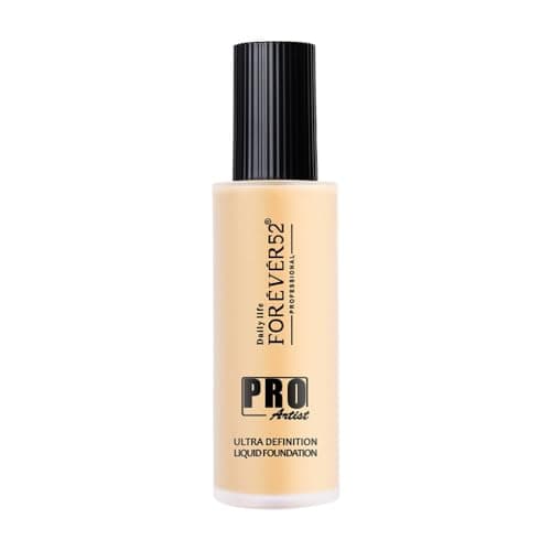 Daily Life Forever52 Pro Artist Ultra Definition Liquid Foundation| Long Lasting, Full Coverage, 24H, Waterproof & Sweatproof, Lightweight Hydrating, Oil-Free Formula - Honey (BUF007) 60ML