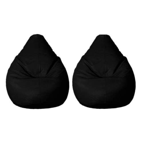 caddyFull XL Bean Bag Without Beans (Black) (Pack of 2)