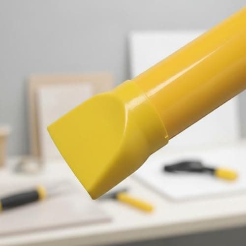 SNAPPSY Anti-Slip Handle Cement Mortar Filler Portable Stainless Steel Grout Interchangeable Nozzle Construction Tool Thickened Body for Masonry, Renovation, Abs Round Mouth 4