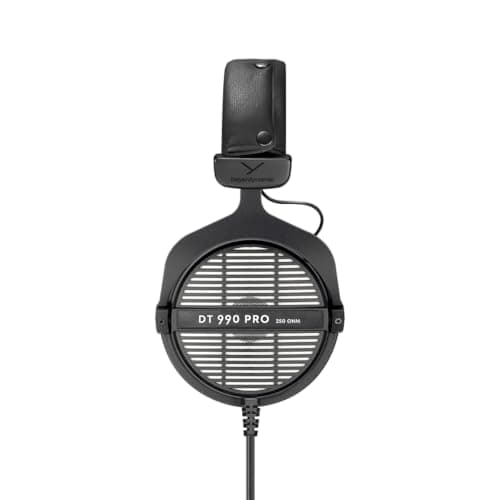 beyerdynamic DT 990 PRO Over Ear Wired Studio Headphones (Black) 3